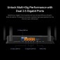 TP-Link Archer BE230 Wi-Fi 7 Router BE3600 | Dual-Band, 4-Stream, 2.5G+3x1G Ports, USB 3.0, Quad-Core, VPN TP-Link Archer BE230 Wi-Fi 7 Router BE3600 | Dual-Band, 4-Stream, 2.5G+3x1G Ports, USB 3.0, Quad-Core, VPN