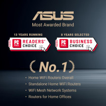 ASUS RT-AX1800S WiFi 6 Router | Secure, Parental Control, AiMesh