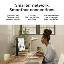 Google Nest WiFi Pro 6E - Fast, Reliable Whole Home Mesh Router (3 Pack)
