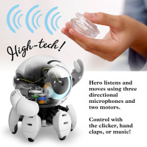 Thames & Kosmos Hero: Sound-Sensing Robot STEM Kit for Kids' Learning