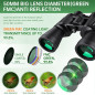 20x50 Waterproof High Powered Binoculars for Adults – Compact, Low Light Vision for Outdoor Activities & Gifts