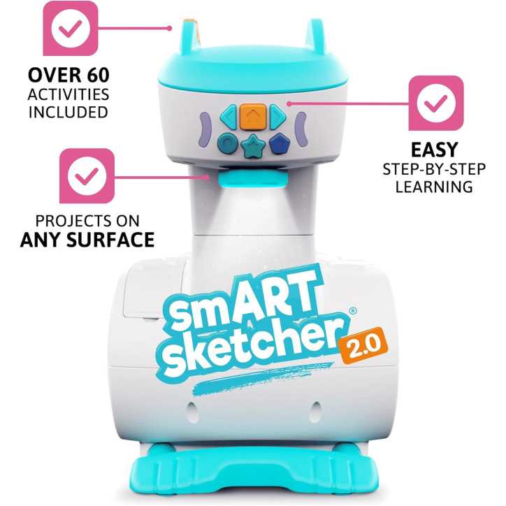 Flycatcher Smart Sketcher 2.0 – Projecteur de dessin éducatif pour enfants dès 5 ans, cadeau Noël