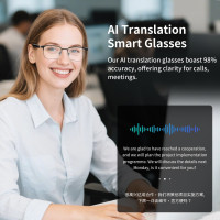 AI Translation Smart Glasses – 160+ Languages, Real-Time Interpretation