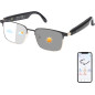 Lunettes Intelligentes de Traduction AI, 160+ Langues, Interprétation Instantanée, Appels Audio/Vidéo, Unisexe Lunettes Intelligentes de Traduction AI, 160+ Langues, Interprétation Instantanée, Appels Audio/Vidéo, Unisexe
