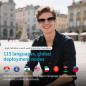 AI Translation Smart Glasses – 160+ Languages, Real-Time Interpretation, Audio/Video Calls, Unisex Design AI Translation Smart Glasses – 160+ Languages, Real-Time Interpretation, Audio/Video Calls, Unisex Design