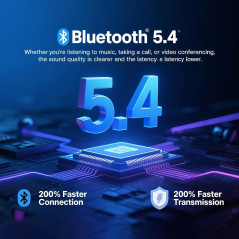 Smart Bluetooth Glasses with AI Translator, Photochromic Lenses & Speaker