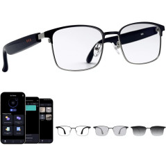 Lunettes Bluetooth Intelligentes avec Traduction AI - 164 Langues