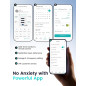 42-Day Automatic Pill Dispenser with App & LCD, Digital Lock, Alerts – Safe Organizer for Seniors (3-Tray, White) 42-Day Automatic Pill Dispenser with App & LCD, Digital Lock, Alerts – Safe Organizer for Seniors (3-Tray, White)