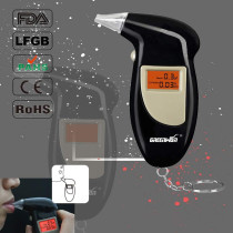 Éthylotest Numérique GREENWON Portable avec Écran LCD & Alarme