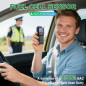 Éthylotest à Cellule de Combustible, Testeur d'Alcool de Qualité Police avec 10 Embouts (Noir) Éthylotest à Cellule de Combustible, Testeur d'Alcool de Qualité Police avec 10 Embouts (Noir)