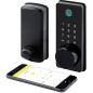 LOCKSTAR® Serrure Intelligente sans Clé • App, Empreinte, Code, Carte, Clé, Compatible Maison Connectée LOCKSTAR® Serrure Intelligente sans Clé • App, Empreinte, Code, Carte, Clé, Compatible Maison Connectée