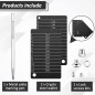 Hotop 2 Crypto Wallets with Metal Plate Marking Pen, Hardware Cold Backup for Bitcoin BIP39 (Black) Hotop 2 Crypto Wallets with Metal Plate Marking Pen, Hardware Cold Backup for Bitcoin BIP39 (Black)