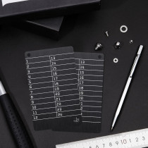Hotop Crypto Wallets & Metal Plate Pen for Secure Bitcoin Seed Storage