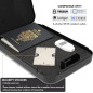Crypto Seed Bank - Coffret Acier Gravé Précis - Stockage Sécurisé Bitcoin - 2 Cartes 24 Mots - Cold Wallet Crypto Seed Bank - Coffret Acier Gravé Précis - Stockage Sécurisé Bitcoin - 2 Cartes 24 Mots - Cold Wallet