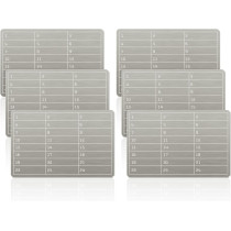 Porte-feuille crypto acier 6 plates - stockage sécurisé Bitcoin