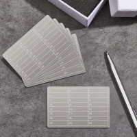 6-Plate Steel Crypto Wallet - Durable Bitcoin & Cryptocurrency Seed Storage Cold Backup Tool
