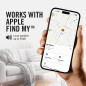 Ridge Wallet Tracker Card - Carte de Suivi Tile Slim Compatible Apple Find My, Localisateur Étanche IP68