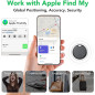 Air Tracker Tags 4-Pack : Localisateur Bluetooth Intelligent Compatible Apple Find My (iOS uniquement)