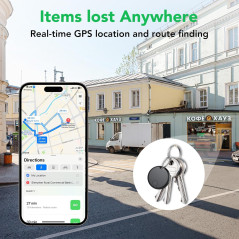 Air Tracker Tags 4-Pack: Bluetooth Finder for Keys & Luggage (iOS)
