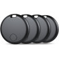 Air Tracker Tags 4-Pack : Localisateur Bluetooth Intelligent Compatible Apple Find My (iOS uniquement)