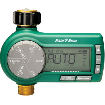 Rain Bird 1ZEHTMRP Digital Hose End Timer – Battery Operated, Brass Inlet