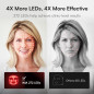 INIA Wireless Red Light Therapy Mask with Near-Infrared LED, Rechargeable & Ergonomic for Face Glow