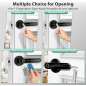 Fingerprint Door Lock Biometric Keypad Keyless Entry Door Knob for Bedrooms, Home, Office, Hotel, Apartment