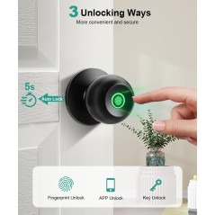 Serrure Empreinte Digitale Intelligente Sans Clé, App