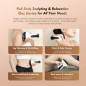 Appareil de Massage Drainage Lymphatique 35 Vitesses 3-en-1 Anti-Cellulite avec Microcourant, Chaleur, Vibration (Blanc) Appareil de Massage Drainage Lymphatique 35 Vitesses 3-en-1 Anti-Cellulite avec Microcourant, Chaleur, Vibration (Blanc)