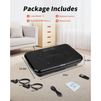 Machine de vibration Shake Plate 400 lbs - Drainage & Minceur
