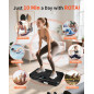 Shake Plate Vibration Exercise Machine for Lymphatic Drainage & Weight Loss, 400 lbs Capacity Whole Body Workout
