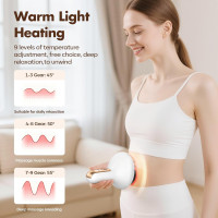 Appareil Massage Lymphatique Anti-Cellulite Chauffant & Vibrant
