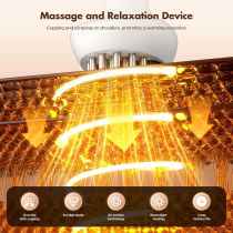 Appareil Massage Lymphatique Anti-Cellulite Chauffant & Vibrant