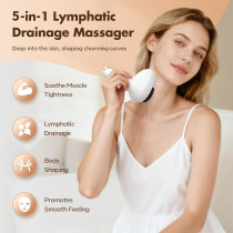 Appareil Massage Lymphatique Anti-Cellulite Chauffant & Vibrant