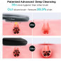 COSLUS Silicone Facial Cleansing Brush – Waterproof, Rechargeable, 5 Modes, Deep Clean & Exfoliate for Men & Women COSLUS Silicone Facial Cleansing Brush – Waterproof, Rechargeable, 5 Modes, Deep Clean & Exfoliate for Men & Women