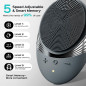 Brosse Nettoyante Visage COSLUS Silicone Étanche Rechargeable, 5 Modes, Nettoyage Profond Anti-Points Noirs Brosse Nettoyante Visage COSLUS Silicone Étanche Rechargeable, 5 Modes, Nettoyage Profond Anti-Points Noirs