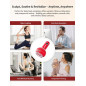 Massager Drainage Lymphatique Anti-Cellulite - Réduction Vergetures, Sculptage Corps avec Microcourant, Lumière, Chaleur & V Massager Drainage Lymphatique Anti-Cellulite - Réduction Vergetures, Sculptage Corps avec Microcourant, Lumière, Chaleur & V