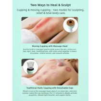 Kit Ventouses Électrique Chauffant – Massage Anti-Cellulite & Drainage