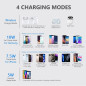 Chargeur sans fil Yootech 10W compatible iPhone 17/16/SE, Samsung Galaxy S25/S24/S23, AirPods Pro 3