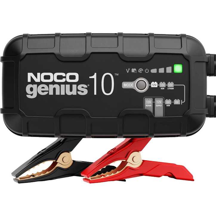 NOCO GENIUS10 10A 6V/12V Smart Battery Charger & Maintainer with Overcharge Protection & Temperature Compensation NOCO GENIUS10 10A 6V/12V Smart Battery Charger & Maintainer with Overcharge Protection & Temperature Compensation