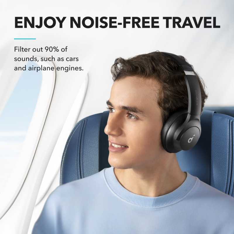 Soundcore Q20i Wireless ANC Headphones - 40H Playtime, Hi-Res Audio