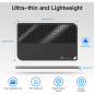 2025 Apple MFi Bluetooth Tracker for iOS – Smart Card Wallet GPS Finder, Keys & Items Locator, 5-10 Years Battery