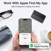 Traceur Bluetooth Apple MFi 2025 – Localisateur Clés & Bagages