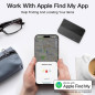 2025 Apple MFi Bluetooth Tracker for iOS – Smart Card Wallet GPS Finder, Keys & Items Locator, 5-10 Years Battery