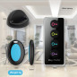 Localisateur de clés sans fil avec LED - 4 récepteurs et télécommande, idéal seniors, pour clés, téléphone, portefeuille, téléco Localisateur de clés sans fil avec LED - 4 récepteurs et télécommande, idéal seniors, pour clés, téléphone, portefeuille, téléco