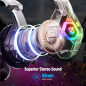 Ozeino 7.1 Surround Sound Gaming Headset with Noise Canceling Mic & LED Light for PC, PS4/5, Xbox, Switch Ozeino 7.1 Surround Sound Gaming Headset with Noise Canceling Mic & LED Light for PC, PS4/5, Xbox, Switch