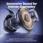NUBWO Wireless Gaming Headset with Mic for PS5/PS4/PC, 100H Battery, 23ms Sync, Triple Mode - Blue