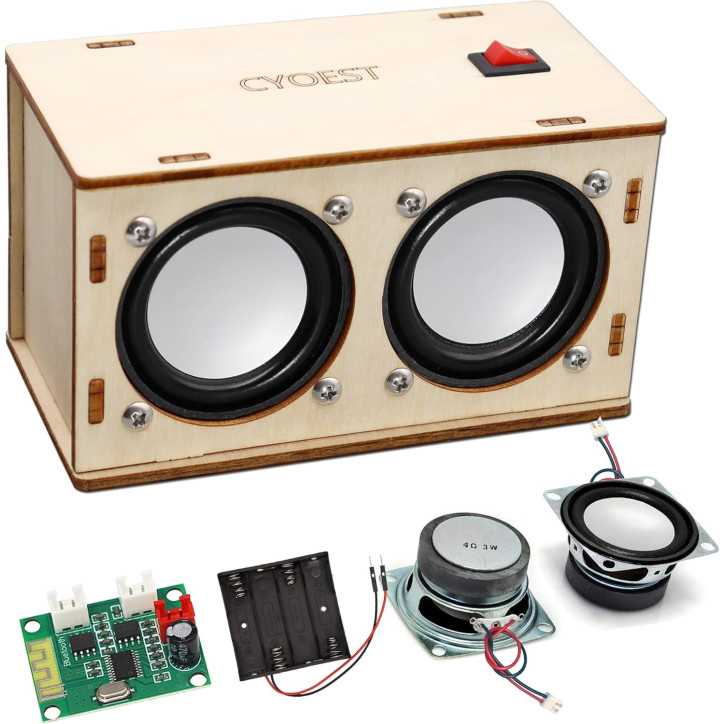 STEM Bluetooth Speaker Kit for Kids & Adults – DIY Electronics Science Project, Beginner Friendly, Ages 10+
