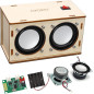 Kit DIY STEM : Construisez votre propre enceinte Bluetooth à double haut-parleur - Expérience électronique débutant, 10+ ans Kit DIY STEM : Construisez votre propre enceinte Bluetooth à double haut-parleur - Expérience électronique débutant, 10+ ans