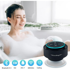 XLeader Pro Shower Speaker IPX7 Bluetooth, Microphone, 12H